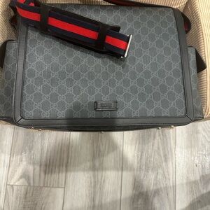 Gucci diaper bag
